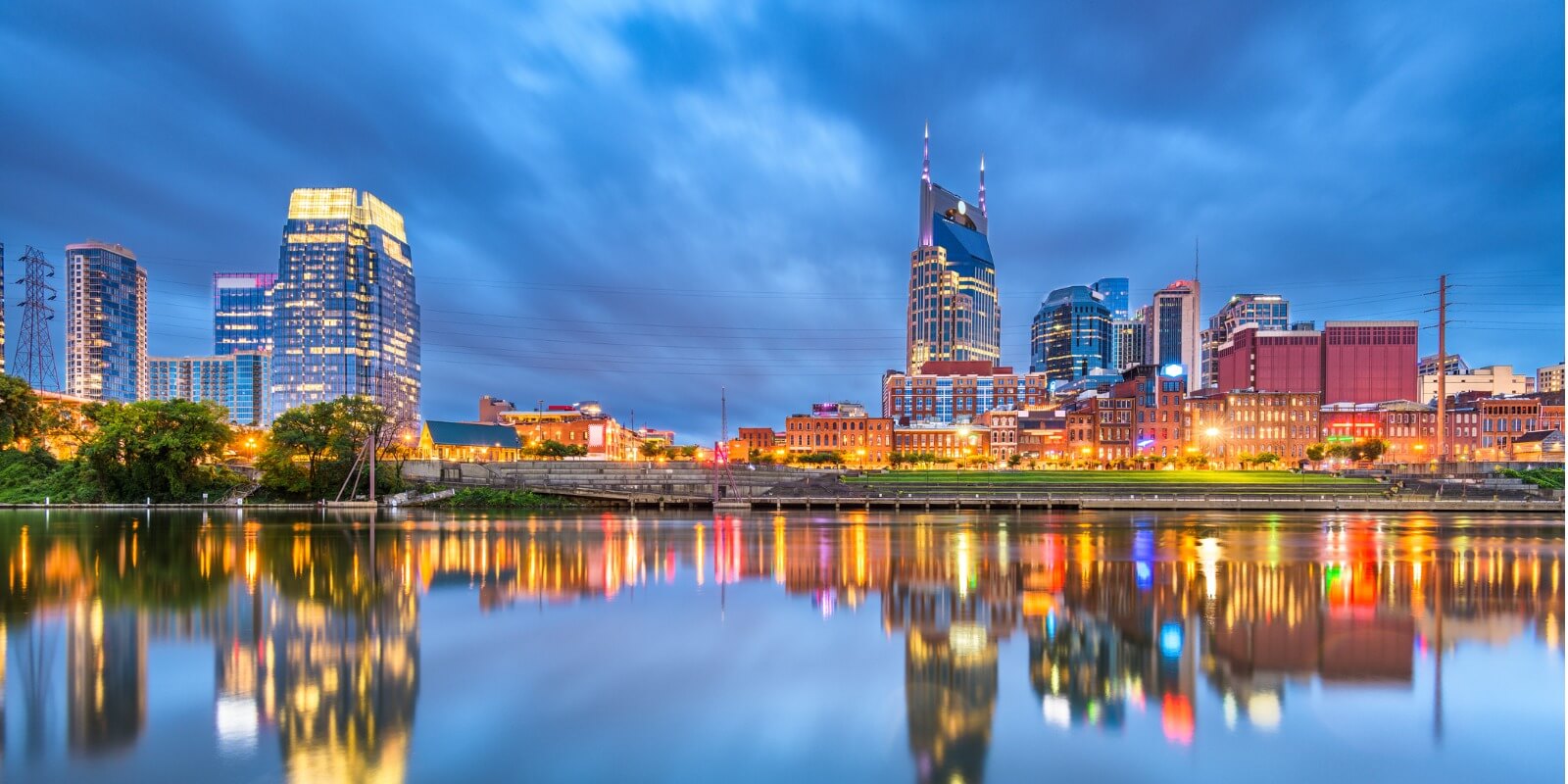 Nashville, Tennessee Downton Skyline