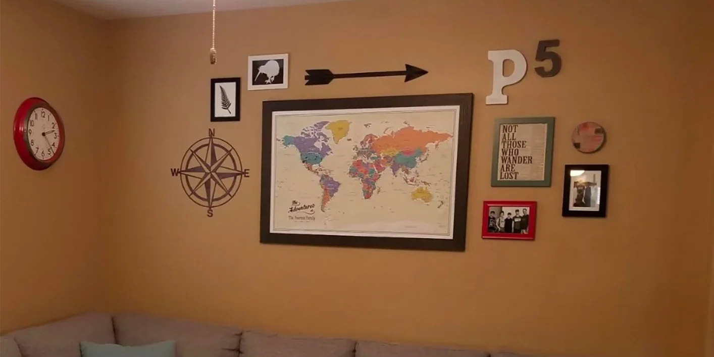 Push Pin Travel Maps Travel Wall Inspiration