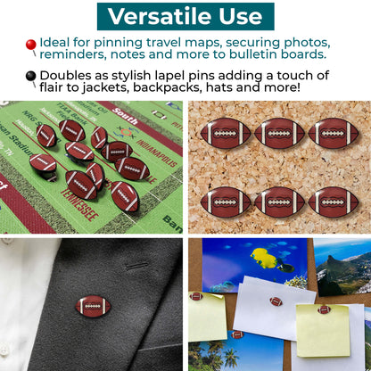 football pins versatile use