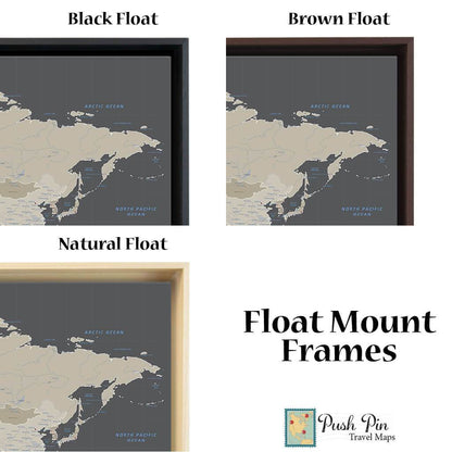 Optional Float Frame Colors for 24x36 size only*