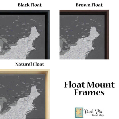 Optional Float Frame Colors for 24 x 36 size only