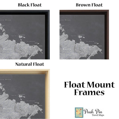 Optional Float Frame Colors for 24x36 size only*