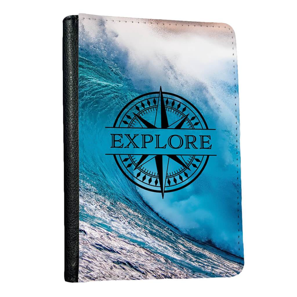 Explore Passport Cover (Ocean Wave)