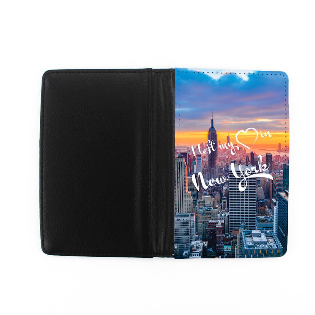 I left my heart in New York passport holder