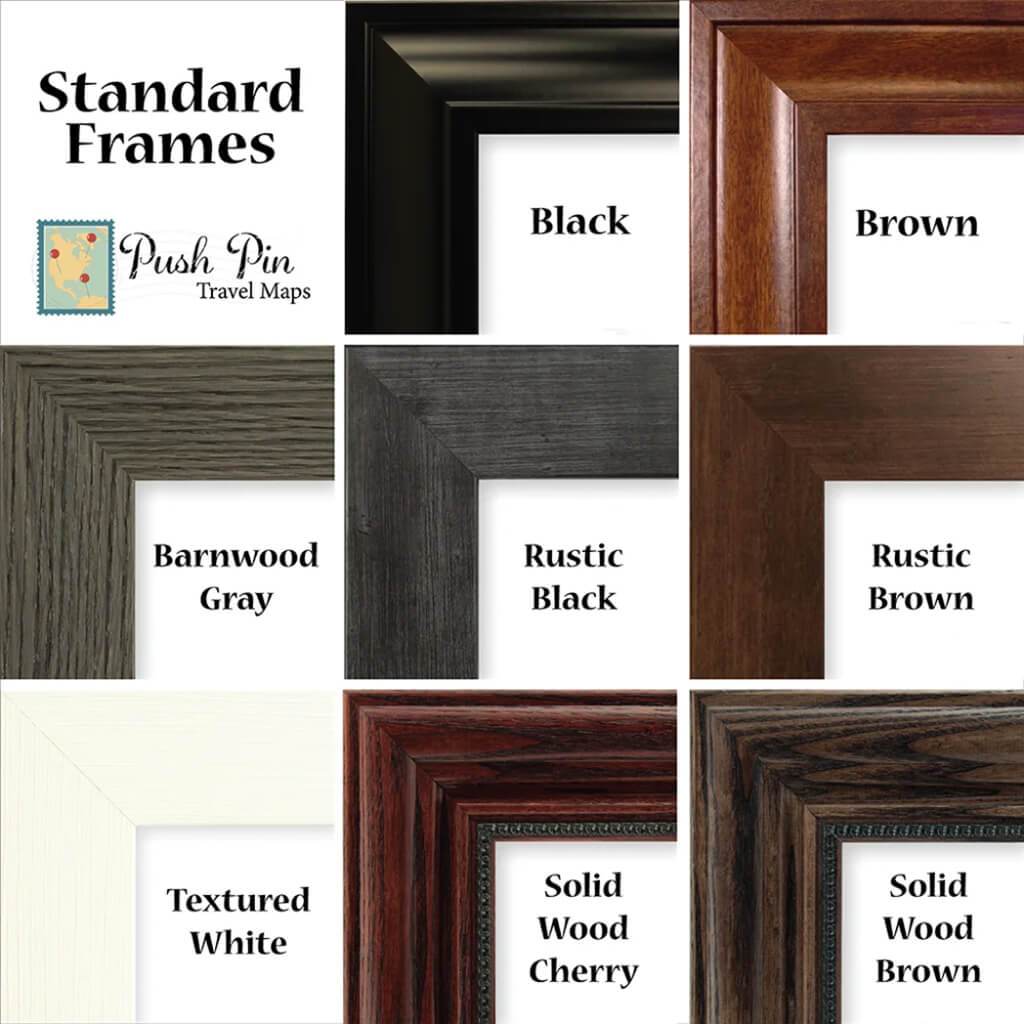 8 Standard Frame Options