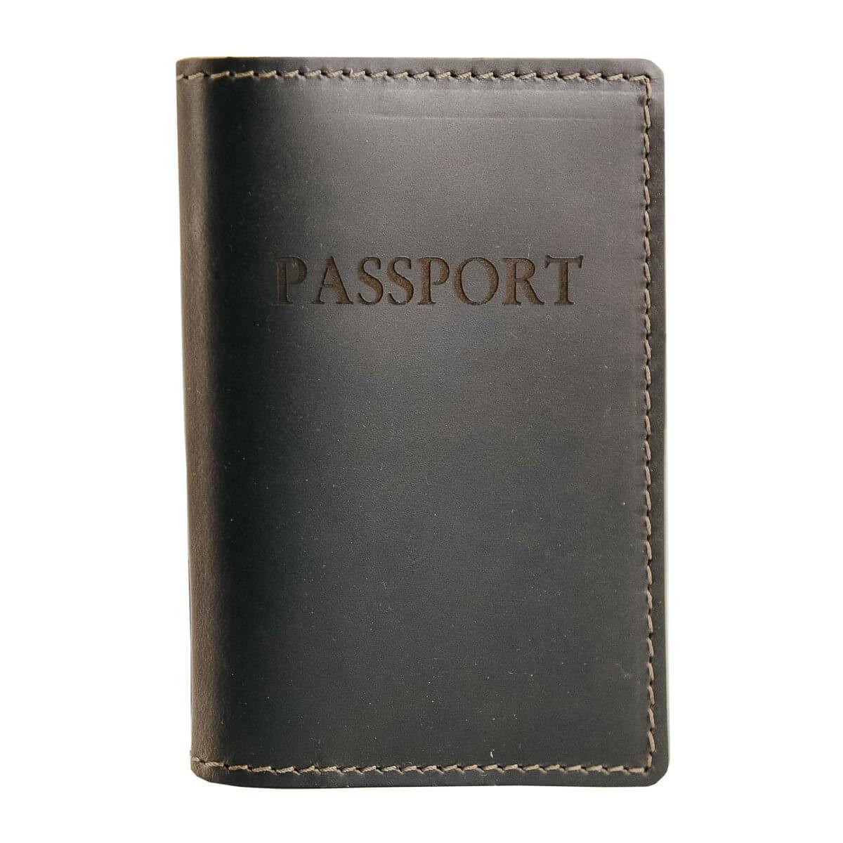 Charcoal Passport Holder