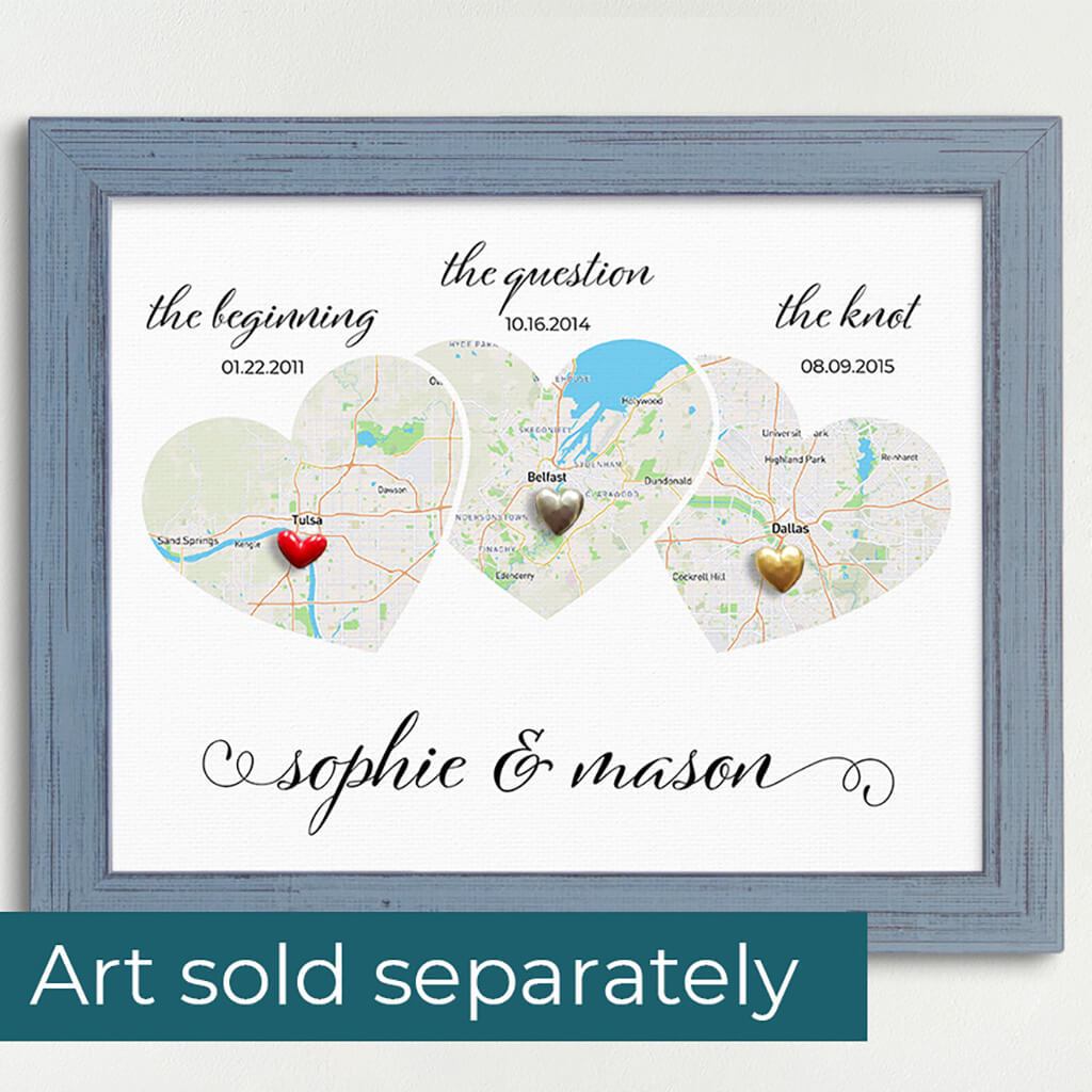 Pin Examples on Family Map Art