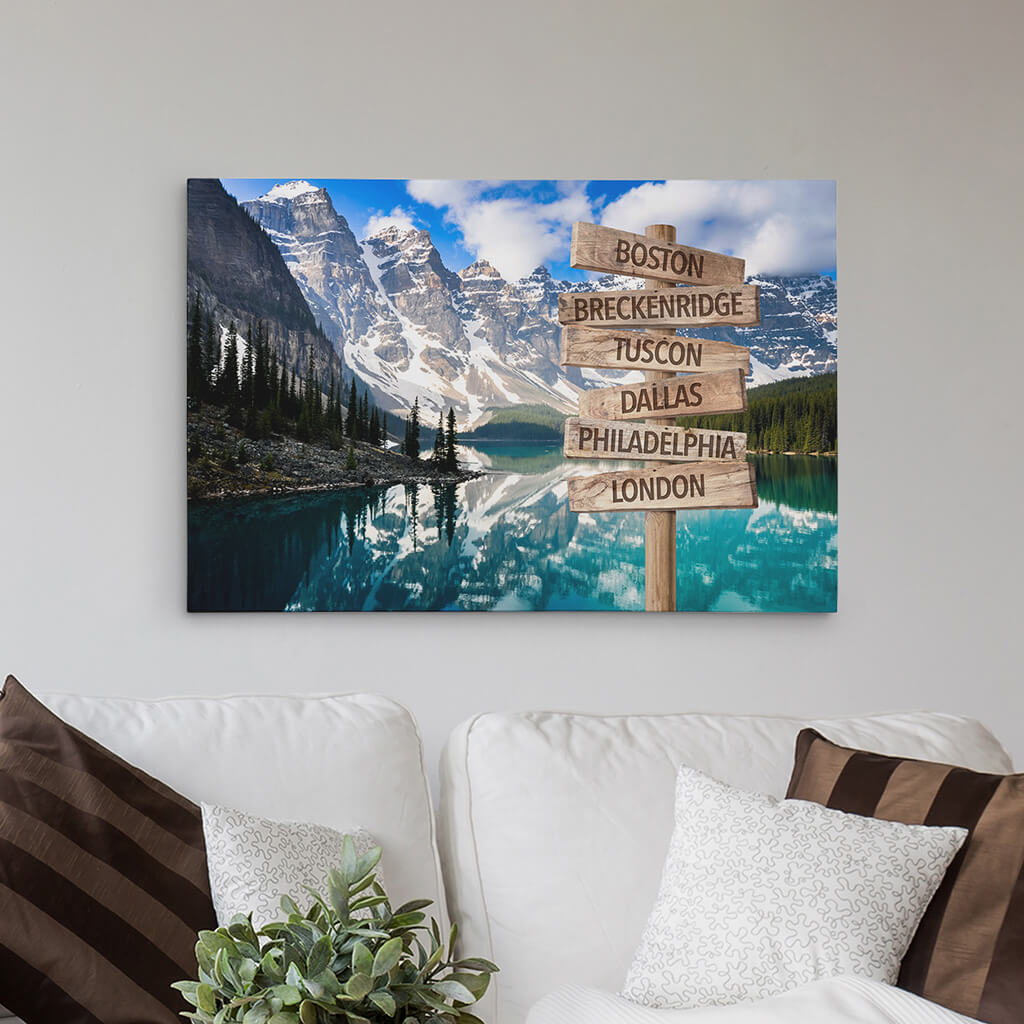 Banff Sign Art - 24x36 - color