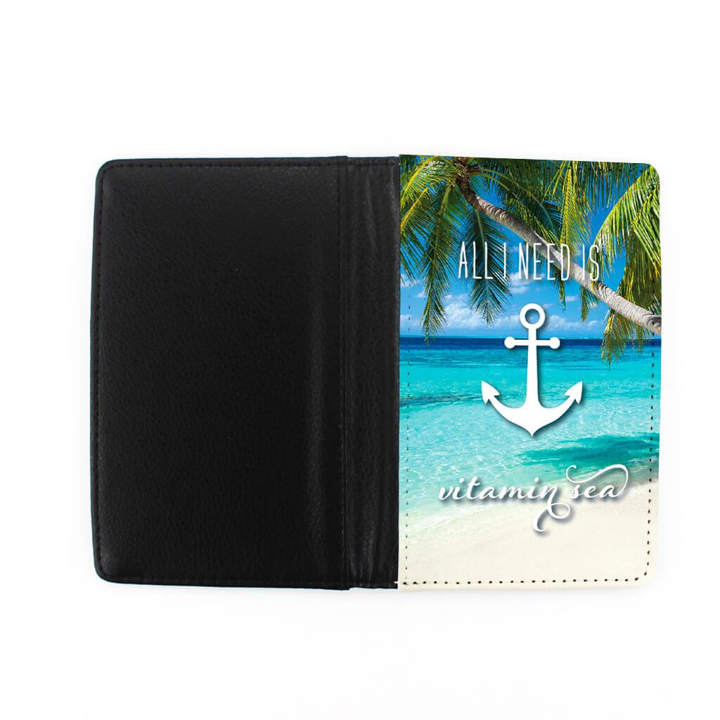 All I Need is Vitamin Sea Passport Protector