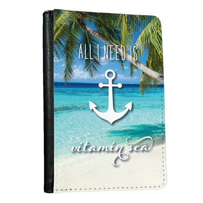 All I Need is Vitamin Sea Passport Protector