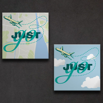 Just Go - Travel Art - All Options